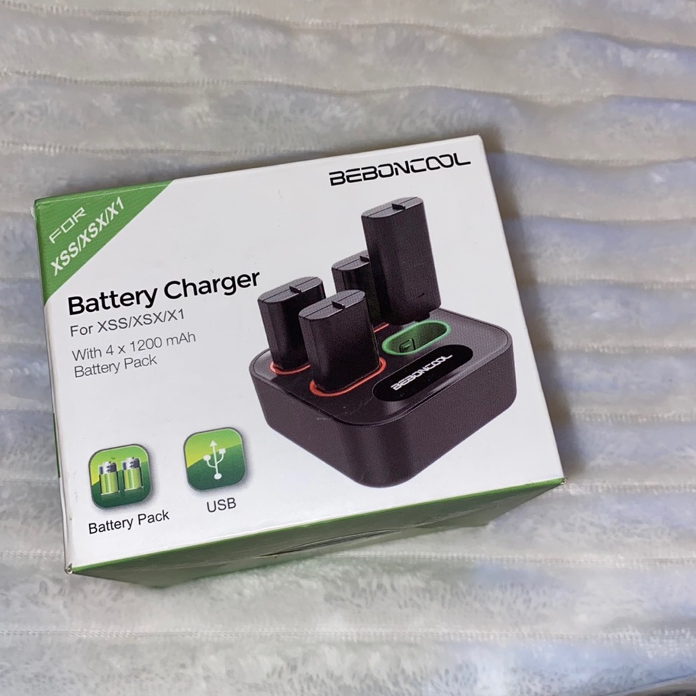 Beboncool 4 Battery Charger for XSS/XSX/X1 Model#Q115 1200mAh